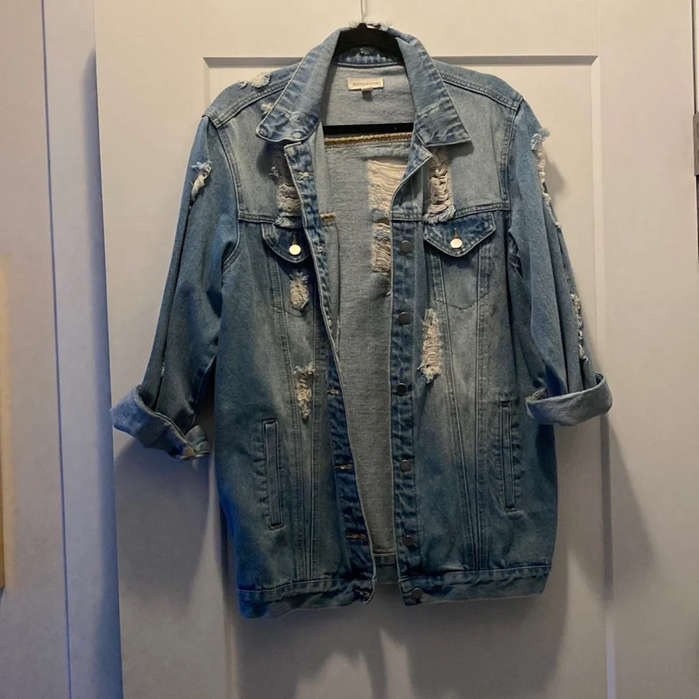 Oversized Jean Jacket - Picture 1 of 1